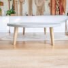 Table basse ronde béton ciré sur mesure - plateau béton ciré - pieds métal ou bois - L’atelier Place est spécialisé dans la réalisation de mobilier d’intérieur sur mesure en béton ciré L’atelier Place est spécialisé dans la réalisation de mobilier d’intérieur sur mesure en béton ciré. Table basse béton ciré entièrement réalisée à la main et personnalisable. Table basse béton ciré sur mesure - plateau béton ciré - pieds métal ou bois- : table , table basse , meuble tv , desserte … C’est Innovant ! Grâce à la mise au point d’un concept innovant aussi bien dans la matière que dans la structure, les meubles béton ciré sont léger et facile d’entretien - Du choix ! Décliné dans une multitude de couleurs, de formes et de dimensions, le design est épuré et élégant, il répondra à toutes les attentes et les exigences de décorations - Unique ! Le rendu de la matière confère un aspect unique à chaque meuble. La vaste gamme de piètements proposés est personnalisable et les dimensions infinies pour personnaliser son meuble - Handmade ! Tous les meubles sont conçus et réalisés à la main de la tête aux pieds .Fabriqué sous 10 jours puis expédiés dans toute la France . Le béton ciré est un matériau moderne et esthétique qui combine l’apparence du béton avec une finition lisse et brillante. Il est souvent utilisé pour les revêtements de sols, murs, meubles, et même les plans de travail en raison de son aspect contemporain et de ses propriétés pratiques. Le béton ciré est apprécié pour sa résistance, sa durabilité et sa facilité d’entretien. Il est composé de béton, de pigments, de résines et d’autres additifs qui permettent de créer une finition lisse et uniforme BETON CIRE - TABLE -TABLE A DINER - TABLE SUR MESURE – TABLE BETON CIRE - TABLE REUNION - TABLE BASSE SUR MESURE – TABLE - BASSE BETON CIRE - TABLE BASSE – MEUBLE - MOBILIER SUR MESURE - MOBILIER BETON CIRE - FAIT MAIN – HANDMADE - PIEDS TABLE – PIEDS METAL - ILOT CENTRAL – BUREAU – SALON - SUR MESURE – DECORATION - DESIGN – MEUBLE - TABLE DE DINER – CUISINE – COMPTEMPORAIN - BOHEME CHIC - table béton ciré sur mesure - table fait main - table à diner - table repas - table salle à manger