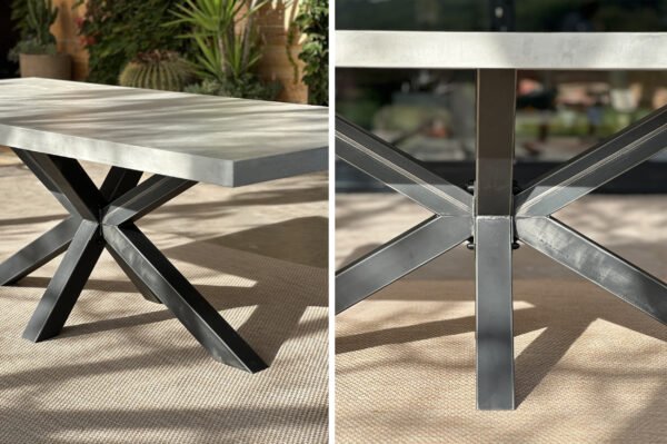 Table béton ciré sur mesure - plateau béton ciré - pieds métal ou bois - L’atelier Place est spécialisé dans la réalisation de mobilier d’intérieur sur mesure en béton ciré L’atelier Place est spécialisé dans la réalisation de mobilier d’intérieur sur mesure en béton ciré. Table béton ciré entièrement réalisée à la main et personnalisable. Table béton ciré sur mesure - plateau béton ciré - pieds métal ou bois- L’atelier Place est spécialisé dans la réalisation de mobilier d’intérieur sur mesure en béton ciré : table , table basse , meuble tv , desserte … C’est Innovant ! Grâce à la mise au point d’un concept innovant aussi bien dans la matière que dans la structure, les meubles béton ciré sont léger et facile d’entretien - Du choix ! Décliné dans une multitude de couleurs, de formes et de dimensions, le design est épuré et élégant, il répondra à toutes les attentes et les exigences de décorations - Unique ! Le rendu de la matière confère un aspect unique à chaque meuble. La vaste gamme de piètements proposés est personnalisable et les dimensions infinies pour personnaliser son meuble - Handmade ! Tous les meubles sont conçus et réalisés à la main de la tête aux pieds .Fabriqué sous 10 jours puis expédiés dans toute la France . Le béton ciré est un matériau moderne et esthétique qui combine l’apparence du béton avec une finition lisse et brillante. Il est souvent utilisé pour les revêtements de sols, murs, meubles, et même les plans de travail en raison de son aspect contemporain et de ses propriétés pratiques. Le béton ciré est apprécié pour sa résistance, sa durabilité et sa facilité d’entretien. Il est composé de béton, de pigments, de résines et d’autres additifs qui permettent de créer une finition lisse et uniforme BETON CIRE - TABLE -TABLE A DINER - TABLE SUR MESURE – TABLE BETON CIRE - TABLE REUNION - TABLE BASSE SUR MESURE – TABLE - BASSE BETON CIRE - TABLE BASSE – MEUBLE - MOBILIER SUR MESURE - MOBILIER BETON CIRE - FAIT MAIN – HANDMADE - PIEDS TABLE – PIEDS METAL - ILOT CENTRAL – BUREAU – SALON - SUR MESURE – DECORATION - DESIGN – MEUBLE - TABLE DE DINER – CUISINE – COMPTEMPORAIN - BOHEME CHIC - table béton ciré sur mesure - table fait main - table à diner - table repas - table salle à manger