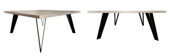 Table basse béton ciré sur mesure - plateau béton ciré - pieds métal ou bois - L’atelier Place est spécialisé dans la réalisation de mobilier d’intérieur sur mesure en béton ciré L’atelier Place est spécialisé dans la réalisation de mobilier d’intérieur sur mesure en béton ciré. Table basse béton ciré entièrement réalisée à la main et personnalisable. Table basse béton ciré sur mesure - plateau béton ciré - pieds métal ou bois- : table , table basse , meuble tv , desserte … C’est Innovant ! Grâce à la mise au point d’un concept innovant aussi bien dans la matière que dans la structure, les meubles béton ciré sont léger et facile d’entretien - Du choix ! Décliné dans une multitude de couleurs, de formes et de dimensions, le design est épuré et élégant, il répondra à toutes les attentes et les exigences de décorations - Unique ! Le rendu de la matière confère un aspect unique à chaque meuble. La vaste gamme de piètements proposés est personnalisable et les dimensions infinies pour personnaliser son meuble - Handmade ! Tous les meubles sont conçus et réalisés à la main de la tête aux pieds .Fabriqué sous 10 jours puis expédiés dans toute la France . Le béton ciré est un matériau moderne et esthétique qui combine l’apparence du béton avec une finition lisse et brillante. Il est souvent utilisé pour les revêtements de sols, murs, meubles, et même les plans de travail en raison de son aspect contemporain et de ses propriétés pratiques. Le béton ciré est apprécié pour sa résistance, sa durabilité et sa facilité d’entretien. Il est composé de béton, de pigments, de résines et d’autres additifs qui permettent de créer une finition lisse et uniforme BETON CIRE - TABLE -TABLE A DINER - TABLE SUR MESURE – TABLE BETON CIRE - TABLE REUNION - TABLE BASSE SUR MESURE – TABLE - BASSE BETON CIRE - TABLE BASSE – MEUBLE - MOBILIER SUR MESURE - MOBILIER BETON CIRE - FAIT MAIN – HANDMADE - PIEDS TABLE – PIEDS METAL - ILOT CENTRAL – BUREAU – SALON - SUR MESURE – DECORATION - DESIGN – MEUBLE - TABLE DE DINER – CUISINE – COMPTEMPORAIN - BOHEME CHIC - table béton ciré sur mesure - table fait main - table à diner - table repas - table salle à manger