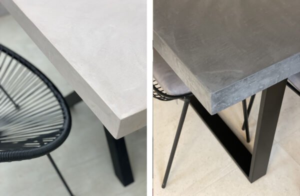 Table béton ciré sur mesure - plateau béton ciré - pieds métal ou bois - L’atelier Place est spécialisé dans la réalisation de mobilier d’intérieur sur mesure en béton ciré L’atelier Place est spécialisé dans la réalisation de mobilier d’intérieur sur mesure en béton ciré. Table basse béton ciré entièrement réalisée à la main et personnalisable. Table basse béton ciré sur mesure - plateau béton ciré - pieds métal ou bois- : table , table basse , meuble tv , desserte … C’est Innovant ! Grâce à la mise au point d’un concept innovant aussi bien dans la matière que dans la structure, les meubles béton ciré sont léger et facile d’entretien - Du choix ! Décliné dans une multitude de couleurs, de formes et de dimensions, le design est épuré et élégant, il répondra à toutes les attentes et les exigences de décorations - Unique ! Le rendu de la matière confère un aspect unique à chaque meuble. La vaste gamme de piètements proposés est personnalisable et les dimensions infinies pour personnaliser son meuble - Handmade ! Tous les meubles sont conçus et réalisés à la main de la tête aux pieds .Fabriqué sous 10 jours puis expédiés dans toute la France . Le béton ciré est un matériau moderne et esthétique qui combine l’apparence du béton avec une finition lisse et brillante. Il est souvent utilisé pour les revêtements de sols, murs, meubles, et même les plans de travail en raison de son aspect contemporain et de ses propriétés pratiques. Le béton ciré est apprécié pour sa résistance, sa durabilité et sa facilité d’entretien. Il est composé de béton, de pigments, de résines et d’autres additifs qui permettent de créer une finition lisse et uniforme BETON CIRE - TABLE -TABLE A DINER - TABLE SUR MESURE – TABLE BETON CIRE - TABLE REUNION - TABLE BASSE SUR MESURE – TABLE - BASSE BETON CIRE - TABLE BASSE – MEUBLE - MOBILIER SUR MESURE - MOBILIER BETON CIRE - FAIT MAIN – HANDMADE - PIEDS TABLE – PIEDS METAL - ILOT CENTRAL – BUREAU – SALON - SUR MESURE – DECORATION - DESIGN – MEUBLE - TABLE DE DINER – CUISINE – COMPTEMPORAIN - BOHEME CHIC - table béton ciré sur mesure - table fait main - table à diner - table repas - table salle à manger