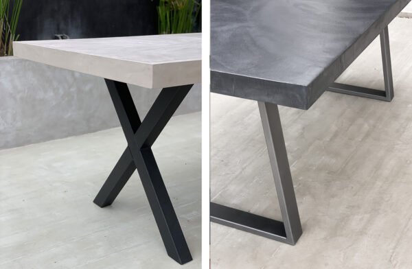 Table béton ciré sur mesure - plateau béton ciré - pieds métal ou bois - L’atelier Place est spécialisé dans la réalisation de mobilier d’intérieur sur mesure en béton ciré L’atelier Place est spécialisé dans la réalisation de mobilier d’intérieur sur mesure en béton ciré. Table basse béton ciré entièrement réalisée à la main et personnalisable. Table basse béton ciré sur mesure - plateau béton ciré - pieds métal ou bois- : table , table basse , meuble tv , desserte … C’est Innovant ! Grâce à la mise au point d’un concept innovant aussi bien dans la matière que dans la structure, les meubles béton ciré sont léger et facile d’entretien - Du choix ! Décliné dans une multitude de couleurs, de formes et de dimensions, le design est épuré et élégant, il répondra à toutes les attentes et les exigences de décorations - Unique ! Le rendu de la matière confère un aspect unique à chaque meuble. La vaste gamme de piètements proposés est personnalisable et les dimensions infinies pour personnaliser son meuble - Handmade ! Tous les meubles sont conçus et réalisés à la main de la tête aux pieds .Fabriqué sous 10 jours puis expédiés dans toute la France . Le béton ciré est un matériau moderne et esthétique qui combine l’apparence du béton avec une finition lisse et brillante. Il est souvent utilisé pour les revêtements de sols, murs, meubles, et même les plans de travail en raison de son aspect contemporain et de ses propriétés pratiques. Le béton ciré est apprécié pour sa résistance, sa durabilité et sa facilité d’entretien. Il est composé de béton, de pigments, de résines et d’autres additifs qui permettent de créer une finition lisse et uniforme BETON CIRE - TABLE -TABLE A DINER - TABLE SUR MESURE – TABLE BETON CIRE - TABLE REUNION - TABLE BASSE SUR MESURE – TABLE - BASSE BETON CIRE - TABLE BASSE – MEUBLE - MOBILIER SUR MESURE - MOBILIER BETON CIRE - FAIT MAIN – HANDMADE - PIEDS TABLE – PIEDS METAL - ILOT CENTRAL – BUREAU – SALON - SUR MESURE – DECORATION - DESIGN – MEUBLE - TABLE DE DINER – CUISINE – COMPTEMPORAIN - BOHEME CHIC - table béton ciré sur mesure - table fait main - table à diner - table repas - table salle à manger