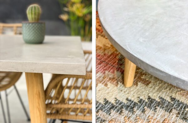 Table béton ciré sur mesure - plateau béton ciré - pieds métal ou bois - L’atelier Place est spécialisé dans la réalisation de mobilier d’intérieur sur mesure en béton ciré L’atelier Place est spécialisé dans la réalisation de mobilier d’intérieur sur mesure en béton ciré. Table basse béton ciré entièrement réalisée à la main et personnalisable. Table basse béton ciré sur mesure - plateau béton ciré - pieds métal ou bois- : table , table basse , meuble tv , desserte … C’est Innovant ! Grâce à la mise au point d’un concept innovant aussi bien dans la matière que dans la structure, les meubles béton ciré sont léger et facile d’entretien - Du choix ! Décliné dans une multitude de couleurs, de formes et de dimensions, le design est épuré et élégant, il répondra à toutes les attentes et les exigences de décorations - Unique ! Le rendu de la matière confère un aspect unique à chaque meuble. La vaste gamme de piètements proposés est personnalisable et les dimensions infinies pour personnaliser son meuble - Handmade ! Tous les meubles sont conçus et réalisés à la main de la tête aux pieds .Fabriqué sous 10 jours puis expédiés dans toute la France . Le béton ciré est un matériau moderne et esthétique qui combine l’apparence du béton avec une finition lisse et brillante. Il est souvent utilisé pour les revêtements de sols, murs, meubles, et même les plans de travail en raison de son aspect contemporain et de ses propriétés pratiques. Le béton ciré est apprécié pour sa résistance, sa durabilité et sa facilité d’entretien. Il est composé de béton, de pigments, de résines et d’autres additifs qui permettent de créer une finition lisse et uniforme BETON CIRE - TABLE -TABLE A DINER - TABLE SUR MESURE – TABLE BETON CIRE - TABLE REUNION - TABLE BASSE SUR MESURE – TABLE - BASSE BETON CIRE - TABLE BASSE – MEUBLE - MOBILIER SUR MESURE - MOBILIER BETON CIRE - FAIT MAIN – HANDMADE - PIEDS TABLE – PIEDS METAL - ILOT CENTRAL – BUREAU – SALON - SUR MESURE – DECORATION - DESIGN – MEUBLE - TABLE DE DINER – CUISINE – COMPTEMPORAIN - BOHEME CHIC - table béton ciré sur mesure - table fait main - table à diner - table repas - table salle à manger