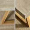Table basse béton ciré sur mesure - plateau béton ciré - pieds métal ou bois - L’atelier Place est spécialisé dans la réalisation de mobilier d’intérieur sur mesure en béton ciré L’atelier Place est spécialisé dans la réalisation de mobilier d’intérieur sur mesure en béton ciré. Table basse béton ciré entièrement réalisée à la main et personnalisable. Table basse béton ciré sur mesure - plateau béton ciré - pieds métal ou bois- : table , table basse , meuble tv , desserte … C’est Innovant ! Grâce à la mise au point d’un concept innovant aussi bien dans la matière que dans la structure, les meubles béton ciré sont léger et facile d’entretien - Du choix ! Décliné dans une multitude de couleurs, de formes et de dimensions, le design est épuré et élégant, il répondra à toutes les attentes et les exigences de décorations - Unique ! Le rendu de la matière confère un aspect unique à chaque meuble. La vaste gamme de piètements proposés est personnalisable et les dimensions infinies pour personnaliser son meuble - Handmade ! Tous les meubles sont conçus et réalisés à la main de la tête aux pieds .Fabriqué sous 10 jours puis expédiés dans toute la France . Le béton ciré est un matériau moderne et esthétique qui combine l’apparence du béton avec une finition lisse et brillante. Il est souvent utilisé pour les revêtements de sols, murs, meubles, et même les plans de travail en raison de son aspect contemporain et de ses propriétés pratiques. Le béton ciré est apprécié pour sa résistance, sa durabilité et sa facilité d’entretien. Il est composé de béton, de pigments, de résines et d’autres additifs qui permettent de créer une finition lisse et uniforme BETON CIRE - TABLE -TABLE A DINER - TABLE SUR MESURE – TABLE BETON CIRE - TABLE REUNION - TABLE BASSE SUR MESURE – TABLE - BASSE BETON CIRE - TABLE BASSE – MEUBLE - MOBILIER SUR MESURE - MOBILIER BETON CIRE - FAIT MAIN – HANDMADE - PIEDS TABLE – PIEDS METAL - ILOT CENTRAL – BUREAU – SALON - SUR MESURE – DECORATION - DESIGN – MEUBLE - TABLE DE DINER – CUISINE – COMPTEMPORAIN - BOHEME CHIC - table béton ciré sur mesure - table fait main - table à diner - table repas - table salle à manger