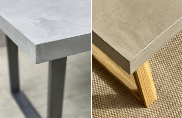 Table béton ciré sur mesure - plateau béton ciré - pieds métal ou bois - L’atelier Place est spécialisé dans la réalisation de mobilier d’intérieur sur mesure en béton ciré L’atelier Place est spécialisé dans la réalisation de mobilier d’intérieur sur mesure en béton ciré. Table basse béton ciré entièrement réalisée à la main et personnalisable. Table basse béton ciré sur mesure - plateau béton ciré - pieds métal ou bois- : table , table basse , meuble tv , desserte … C’est Innovant ! Grâce à la mise au point d’un concept innovant aussi bien dans la matière que dans la structure, les meubles béton ciré sont léger et facile d’entretien - Du choix ! Décliné dans une multitude de couleurs, de formes et de dimensions, le design est épuré et élégant, il répondra à toutes les attentes et les exigences de décorations - Unique ! Le rendu de la matière confère un aspect unique à chaque meuble. La vaste gamme de piètements proposés est personnalisable et les dimensions infinies pour personnaliser son meuble - Handmade ! Tous les meubles sont conçus et réalisés à la main de la tête aux pieds .Fabriqué sous 10 jours puis expédiés dans toute la France . Le béton ciré est un matériau moderne et esthétique qui combine l’apparence du béton avec une finition lisse et brillante. Il est souvent utilisé pour les revêtements de sols, murs, meubles, et même les plans de travail en raison de son aspect contemporain et de ses propriétés pratiques. Le béton ciré est apprécié pour sa résistance, sa durabilité et sa facilité d’entretien. Il est composé de béton, de pigments, de résines et d’autres additifs qui permettent de créer une finition lisse et uniforme BETON CIRE - TABLE -TABLE A DINER - TABLE SUR MESURE – TABLE BETON CIRE - TABLE REUNION - TABLE BASSE SUR MESURE – TABLE - BASSE BETON CIRE - TABLE BASSE – MEUBLE - MOBILIER SUR MESURE - MOBILIER BETON CIRE - FAIT MAIN – HANDMADE - PIEDS TABLE – PIEDS METAL - ILOT CENTRAL – BUREAU – SALON - SUR MESURE – DECORATION - DESIGN – MEUBLE - TABLE DE DINER – CUISINE – COMPTEMPORAIN - BOHEME CHIC - table béton ciré sur mesure - table fait main - table à diner - table repas - table salle à manger