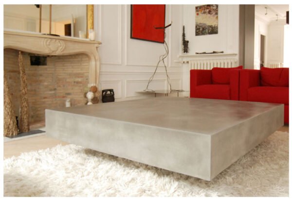Table basse béton ciré sur mesure - plateau béton ciré - pieds métal ou bois - L’atelier Place est spécialisé dans la réalisation de mobilier d’intérieur sur mesure en béton ciré L’atelier Place est spécialisé dans la réalisation de mobilier d’intérieur sur mesure en béton ciré. Table basse béton ciré entièrement réalisée à la main et personnalisable. Table basse béton ciré sur mesure - plateau béton ciré - pieds métal ou bois- : table , table basse , meuble tv , desserte … C’est Innovant ! Grâce à la mise au point d’un concept innovant aussi bien dans la matière que dans la structure, les meubles béton ciré sont léger et facile d’entretien - Du choix ! Décliné dans une multitude de couleurs, de formes et de dimensions, le design est épuré et élégant, il répondra à toutes les attentes et les exigences de décorations - Unique ! Le rendu de la matière confère un aspect unique à chaque meuble. La vaste gamme de piètements proposés est personnalisable et les dimensions infinies pour personnaliser son meuble - Handmade ! Tous les meubles sont conçus et réalisés à la main de la tête aux pieds .Fabriqué sous 10 jours puis expédiés dans toute la France . Le béton ciré est un matériau moderne et esthétique qui combine l’apparence du béton avec une finition lisse et brillante. Il est souvent utilisé pour les revêtements de sols, murs, meubles, et même les plans de travail en raison de son aspect contemporain et de ses propriétés pratiques. Le béton ciré est apprécié pour sa résistance, sa durabilité et sa facilité d’entretien. Il est composé de béton, de pigments, de résines et d’autres additifs qui permettent de créer une finition lisse et uniforme BETON CIRE - TABLE -TABLE A DINER - TABLE SUR MESURE – TABLE BETON CIRE - TABLE REUNION - TABLE BASSE SUR MESURE – TABLE - BASSE BETON CIRE - TABLE BASSE – MEUBLE - MOBILIER SUR MESURE - MOBILIER BETON CIRE - FAIT MAIN – HANDMADE - PIEDS TABLE – PIEDS METAL - ILOT CENTRAL – BUREAU – SALON - SUR MESURE – DECORATION - DESIGN – MEUBLE - TABLE DE DINER – CUISINE – COMPTEMPORAIN - BOHEME CHIC - table béton ciré sur mesure - table fait main - table à diner - table repas - table salle à manger