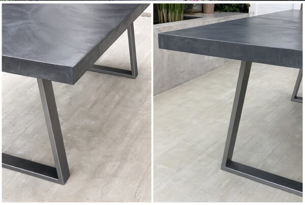 Table béton ciré sur mesure - plateau béton ciré - pieds métal ou bois - L’atelier Place est spécialisé dans la réalisation de mobilier d’intérieur sur mesure en béton ciré L’atelier Place est spécialisé dans la réalisation de mobilier d’intérieur sur mesure en béton ciré. Table béton ciré entièrement réalisée à la main et personnalisable. Table béton ciré sur mesure - plateau béton ciré - pieds métal ou bois- L’atelier Place est spécialisé dans la réalisation de mobilier d’intérieur sur mesure en béton ciré : table , table basse , meuble tv , desserte … C’est Innovant ! Grâce à la mise au point d’un concept innovant aussi bien dans la matière que dans la structure, les meubles béton ciré sont léger et facile d’entretien - Du choix ! Décliné dans une multitude de couleurs, de formes et de dimensions, le design est épuré et élégant, il répondra à toutes les attentes et les exigences de décorations - Unique ! Le rendu de la matière confère un aspect unique à chaque meuble. La vaste gamme de piètements proposés est personnalisable et les dimensions infinies pour personnaliser son meuble - Handmade ! Tous les meubles sont conçus et réalisés à la main de la tête aux pieds .Fabriqué sous 10 jours puis expédiés dans toute la France . Le béton ciré est un matériau moderne et esthétique qui combine l’apparence du béton avec une finition lisse et brillante. Il est souvent utilisé pour les revêtements de sols, murs, meubles, et même les plans de travail en raison de son aspect contemporain et de ses propriétés pratiques. Le béton ciré est apprécié pour sa résistance, sa durabilité et sa facilité d’entretien. Il est composé de béton, de pigments, de résines et d’autres additifs qui permettent de créer une finition lisse et uniforme BETON CIRE - TABLE -TABLE A DINER - TABLE SUR MESURE – TABLE BETON CIRE - TABLE REUNION - TABLE BASSE SUR MESURE – TABLE - BASSE BETON CIRE - TABLE BASSE – MEUBLE - MOBILIER SUR MESURE - MOBILIER BETON CIRE - FAIT MAIN – HANDMADE - PIEDS TABLE – PIEDS METAL - ILOT CENTRAL – BUREAU – SALON - SUR MESURE – DECORATION - DESIGN – MEUBLE - TABLE DE DINER – CUISINE – COMPTEMPORAIN - BOHEME CHIC - table béton ciré sur mesure - table fait main - table à diner - table repas - table salle à manger