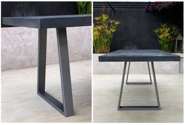 Table béton ciré sur mesure - plateau béton ciré - pieds métal ou bois - L’atelier Place est spécialisé dans la réalisation de mobilier d’intérieur sur mesure en béton ciré L’atelier Place est spécialisé dans la réalisation de mobilier d’intérieur sur mesure en béton ciré. Table béton ciré entièrement réalisée à la main et personnalisable. Table béton ciré sur mesure - plateau béton ciré - pieds métal ou bois- L’atelier Place est spécialisé dans la réalisation de mobilier d’intérieur sur mesure en béton ciré : table , table basse , meuble tv , desserte … C’est Innovant ! Grâce à la mise au point d’un concept innovant aussi bien dans la matière que dans la structure, les meubles béton ciré sont léger et facile d’entretien - Du choix ! Décliné dans une multitude de couleurs, de formes et de dimensions, le design est épuré et élégant, il répondra à toutes les attentes et les exigences de décorations - Unique ! Le rendu de la matière confère un aspect unique à chaque meuble. La vaste gamme de piètements proposés est personnalisable et les dimensions infinies pour personnaliser son meuble - Handmade ! Tous les meubles sont conçus et réalisés à la main de la tête aux pieds .Fabriqué sous 10 jours puis expédiés dans toute la France . Le béton ciré est un matériau moderne et esthétique qui combine l’apparence du béton avec une finition lisse et brillante. Il est souvent utilisé pour les revêtements de sols, murs, meubles, et même les plans de travail en raison de son aspect contemporain et de ses propriétés pratiques. Le béton ciré est apprécié pour sa résistance, sa durabilité et sa facilité d’entretien. Il est composé de béton, de pigments, de résines et d’autres additifs qui permettent de créer une finition lisse et uniforme BETON CIRE - TABLE -TABLE A DINER - TABLE SUR MESURE – TABLE BETON CIRE - TABLE REUNION - TABLE BASSE SUR MESURE – TABLE - BASSE BETON CIRE - TABLE BASSE – MEUBLE - MOBILIER SUR MESURE - MOBILIER BETON CIRE - FAIT MAIN – HANDMADE - PIEDS TABLE – PIEDS METAL - ILOT CENTRAL – BUREAU – SALON - SUR MESURE – DECORATION - DESIGN – MEUBLE - TABLE DE DINER – CUISINE – COMPTEMPORAIN - BOHEME CHIC - table béton ciré sur mesure - table fait main - table à diner - table repas - table salle à manger