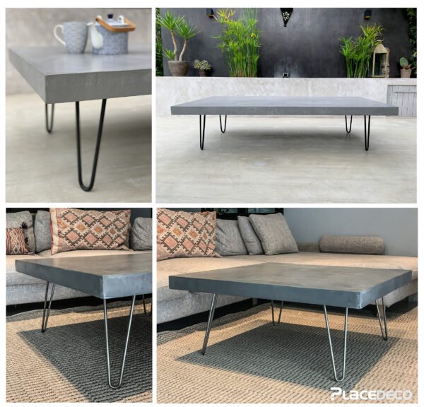 Table béton ciré sur mesure - plateau béton ciré - pieds métal ou bois - L’atelier Place est spécialisé dans la réalisation de mobilier d’intérieur sur mesure en béton ciré L’atelier Place est spécialisé dans la réalisation de mobilier d’intérieur sur mesure en béton ciré. Table béton ciré entièrement réalisée à la main et personnalisable. Table béton ciré sur mesure - plateau béton ciré - pieds métal ou bois- L’atelier Place est spécialisé dans la réalisation de mobilier d’intérieur sur mesure en béton ciré : table , table basse , meuble tv , desserte … C’est Innovant ! Grâce à la mise au point d’un concept innovant aussi bien dans la matière que dans la structure, les meubles béton ciré sont léger et facile d’entretien - Du choix ! Décliné dans une multitude de couleurs, de formes et de dimensions, le design est épuré et élégant, il répondra à toutes les attentes et les exigences de décorations - Unique ! Le rendu de la matière confère un aspect unique à chaque meuble. La vaste gamme de piètements proposés est personnalisable et les dimensions infinies pour personnaliser son meuble - Handmade ! Tous les meubles sont conçus et réalisés à la main de la tête aux pieds .Fabriqué sous 10 jours puis expédiés dans toute la France . Le béton ciré est un matériau moderne et esthétique qui combine l’apparence du béton avec une finition lisse et brillante. Il est souvent utilisé pour les revêtements de sols, murs, meubles, et même les plans de travail en raison de son aspect contemporain et de ses propriétés pratiques. Le béton ciré est apprécié pour sa résistance, sa durabilité et sa facilité d’entretien. Il est composé de béton, de pigments, de résines et d’autres additifs qui permettent de créer une finition lisse et uniforme BETON CIRE - TABLE -TABLE A DINER - TABLE SUR MESURE – TABLE BETON CIRE - TABLE REUNION - TABLE BASSE SUR MESURE – TABLE - BASSE BETON CIRE - TABLE BASSE – MEUBLE - MOBILIER SUR MESURE - MOBILIER BETON CIRE - FAIT MAIN – HANDMADE - PIEDS TABLE – PIEDS METAL - ILOT CENTRAL – BUREAU – SALON - SUR MESURE – DECORATION - DESIGN – MEUBLE - TABLE DE DINER – CUISINE – COMPTEMPORAIN - BOHEME CHIC - table béton ciré sur mesure - table fait main - table à diner - table repas - table salle à manger