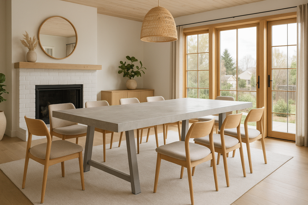 L’atelier Place est spécialisé dans la réalisation de mobilier d’intérieur sur mesure en béton ciré.